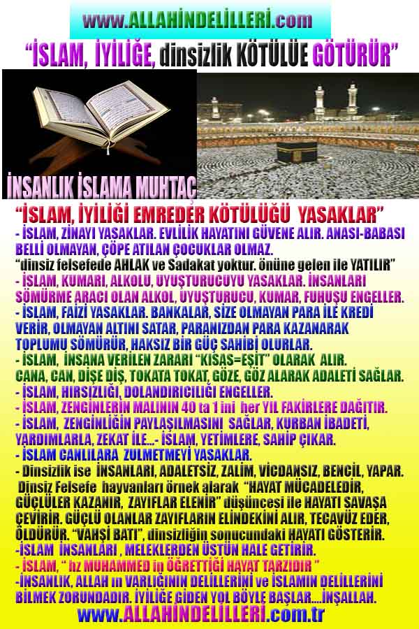 allahin-delilleri, allahin delilleri, allah delilleri, allahin varliginin delilleri